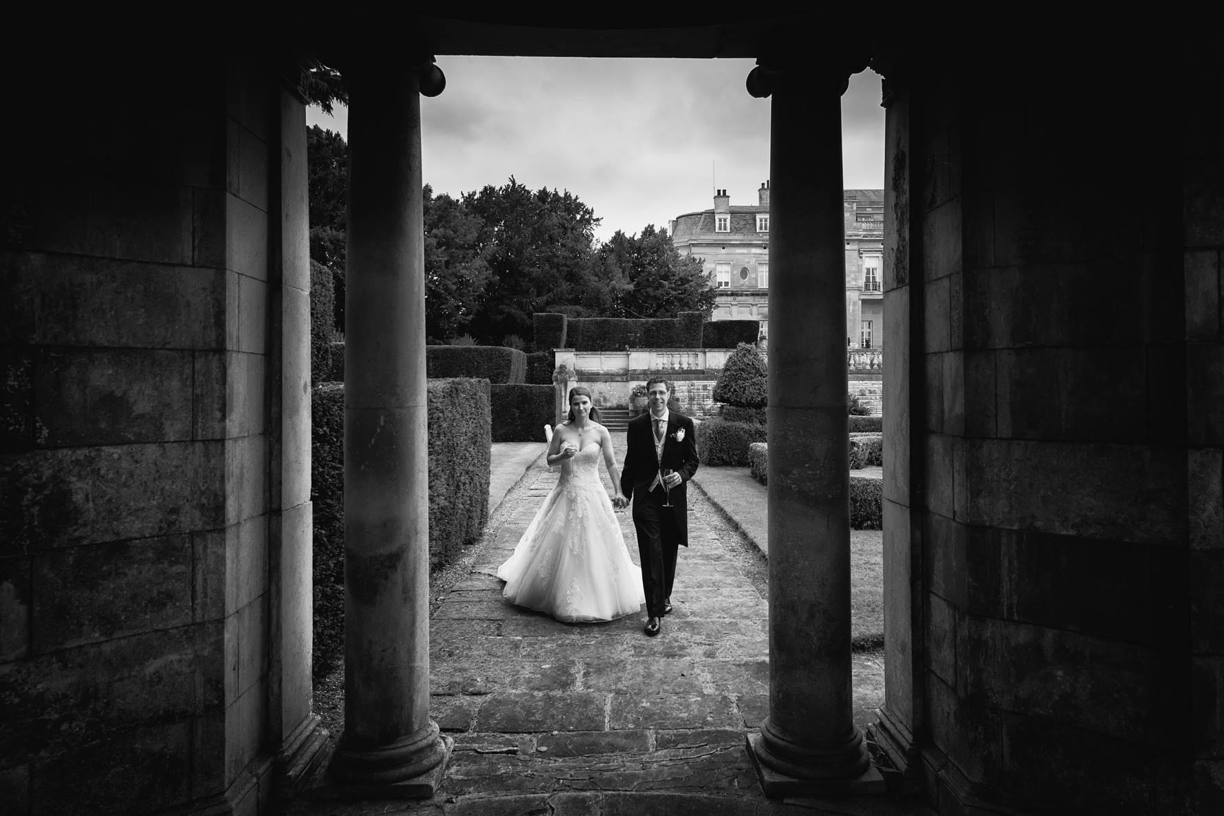 Bedfordshire wedding in the gardens of Luton Hoo Hotel