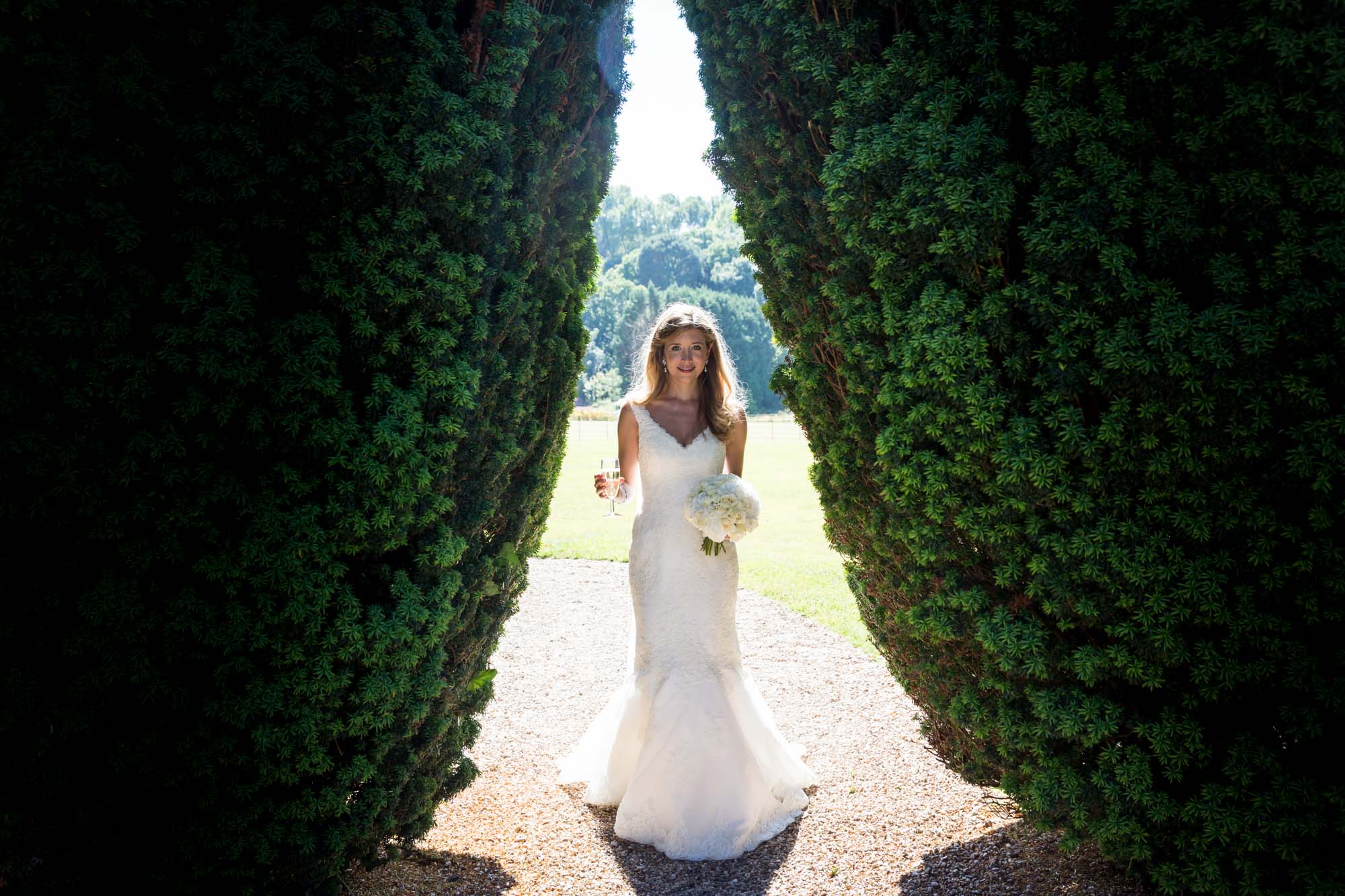 Wedding photography prices - bride at St audries Park